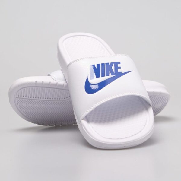Dép Nike Benassi JDI 'White Varsity Royal' 343880-102 - Ảnh 4