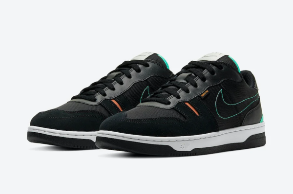 Giày Nike Squash Type 'Black Orange Trance Menta' CJ1640-010 - Ảnh 2