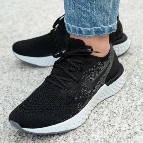 Giày Nike Epic React Flyknit "Black" AQ0070-001 - Ảnh 2