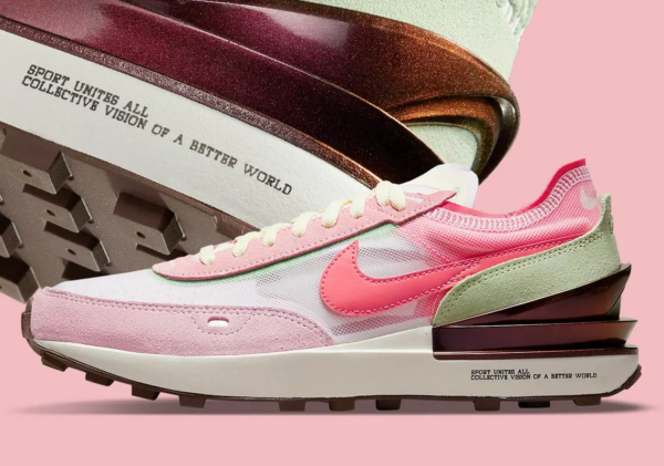 Giày Nike Waffle One “Rawdacious” Regal Pink DM5452-161 - Ảnh 5