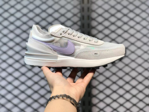 Giày Nike Waffle One 'Summit White Infinite Lilac' DC2533-101 - Ảnh 5
