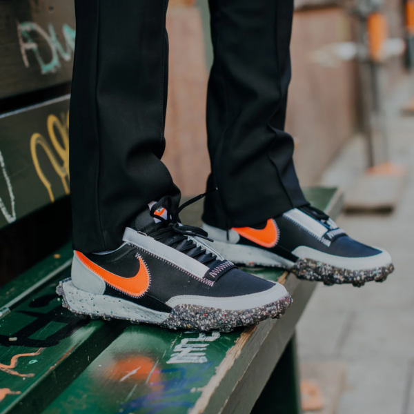Giày Nike Waffle Racer Crater Foam 'Hyper Crimson' CT1983-101 - Ảnh 7