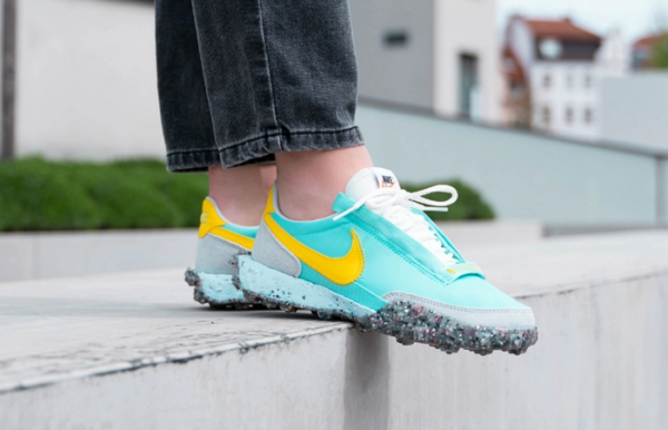Giày Nike Waffle Racer Crater 'Bleached Aqua' CT1983-400 - Ảnh 6
