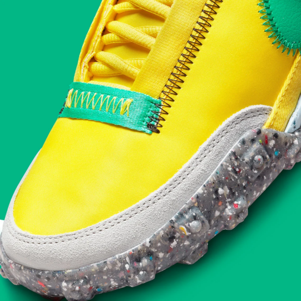 Giày Nike Waffle Racer Crater 'Yellow Green' CT1983-701 - Ảnh 6