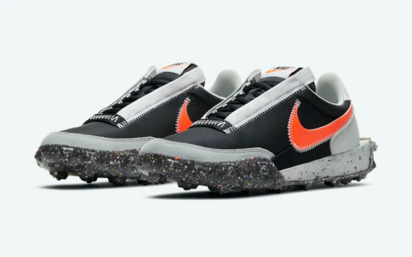 Giày Nike Waffle Racer Crater Foam 'Hyper Crimson' CT1983-101 - Ảnh 3