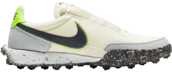 Giày Nike Waffle Racer Crater 'Pale Ivory Electric Green' CT1983-102