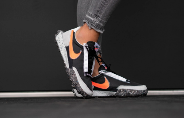 Giày Nike Waffle Racer Crater Foam 'Hyper Crimson' CT1983-101 - Ảnh 6