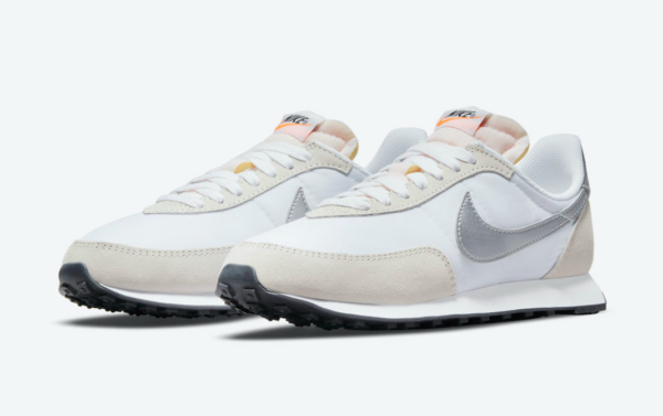 Giày Nike Waffle Trainer 2 'White Metallic Silver' DA8291-101 - Ảnh 5