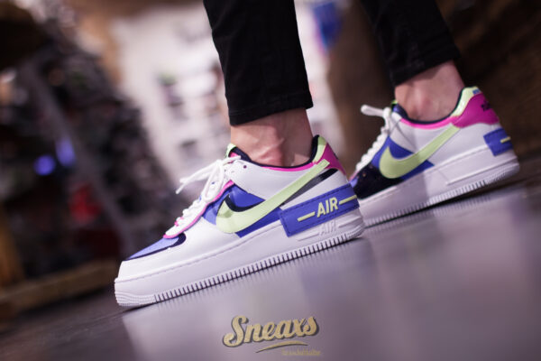Giày Nike Air Force 1 Shadow Sapphire CJ1641-100 - Ảnh 7