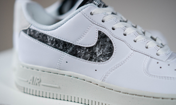 Giày Nike Air Force 1 07 SE Recycled Wool Pack White Black DA6682-100 - Ảnh 3