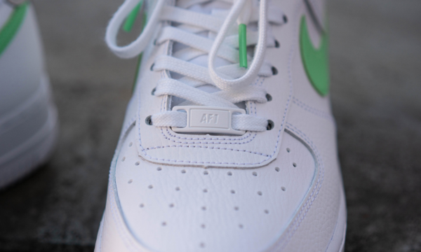 Giày Nike Wmns Air Force 1 '07 'White Green Glow' 315115-164 - Ảnh 7