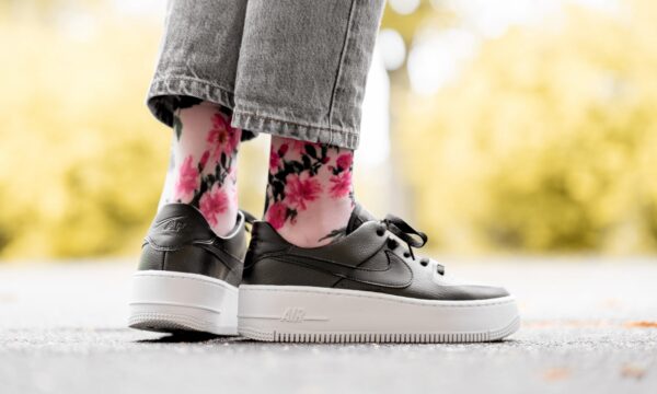 Giày Nike Air Force 1 Sage Low 'Black' AR5339-002 - Ảnh 7
