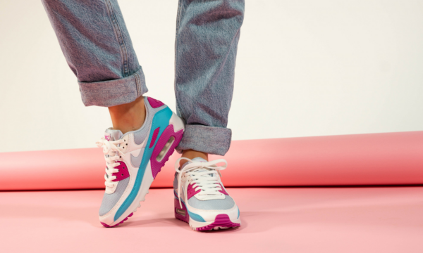 Giày Nike Wmns Air Max 90 'Vivid Pink' CT1030-001 - Ảnh 4