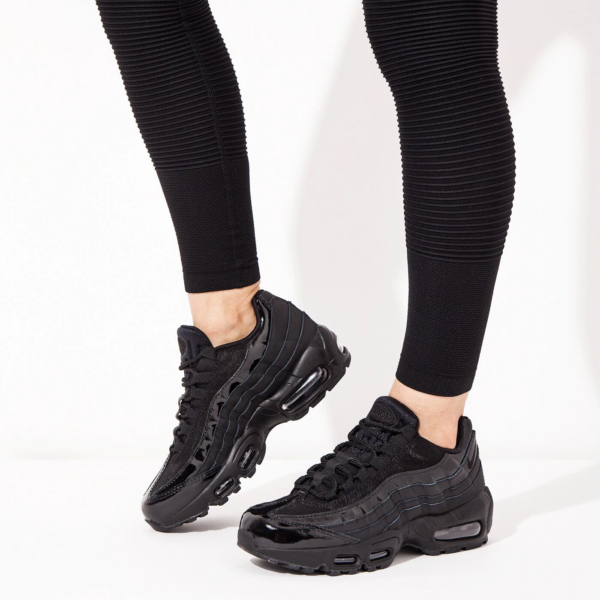 Giày Nike Wmns Air Max 95 'Black' 307960-010 - Ảnh 4