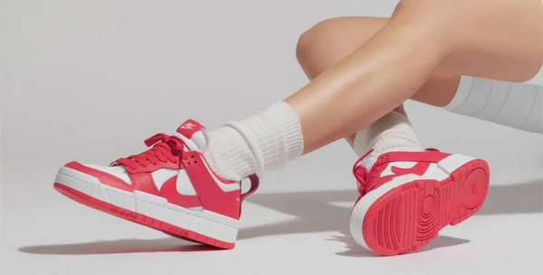 Giày Nike Wmns Dunk Low Disrupt 'Siren Red' CK6654-601 - Ảnh 2