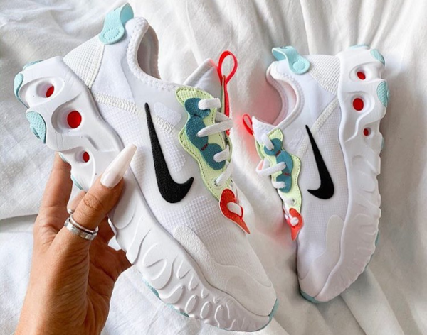 Giay Nike React ART3MIS White Bright Crimson CN8203-101