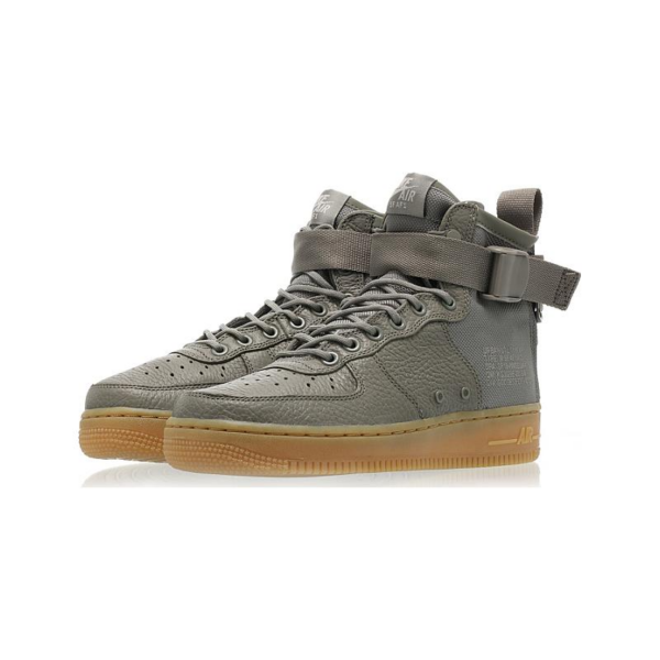Giày Nike Wmns SF Air Force 1 Mid 'Dark Stucco' AA3966-004 - Ảnh 2