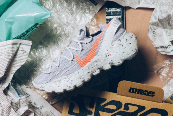 Giày Nike Space Hippie 04 'This Is Trash Crimson' CD3476-100 - Ảnh 5