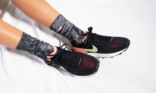 Giày Nike Waffle One Crimson Bliss Lime Ice DC2533-002 - Ảnh 3