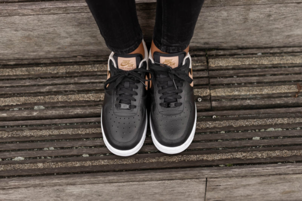 Giày Nike Air Force 1 '07 Wmns 'Black Metallic Red Bronze' CU5311-001 - Ảnh 5