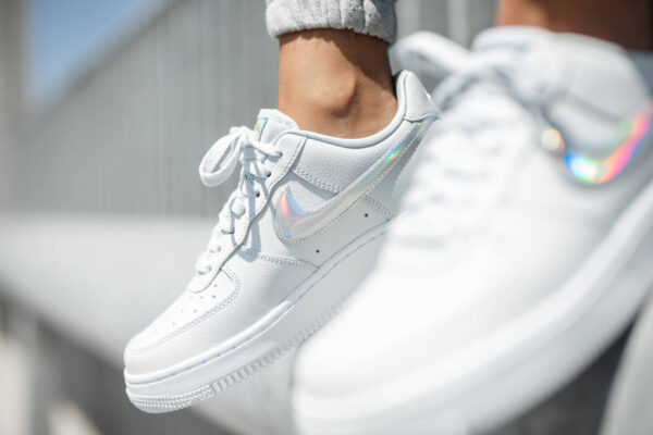 Giày Nike Air Force 1 ’07 Essential Aura White CJ1646-400 - Ảnh 2