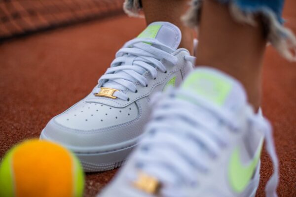 Giày Nike Air Force 1 '07 White Barely Volt' 315115-159 - Ảnh 4