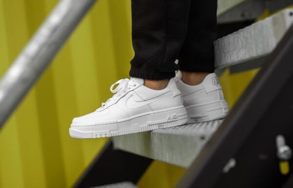 Giày Nike Wmns Air Force 1 'Pixel White' CK6649-100 - Ảnh 3