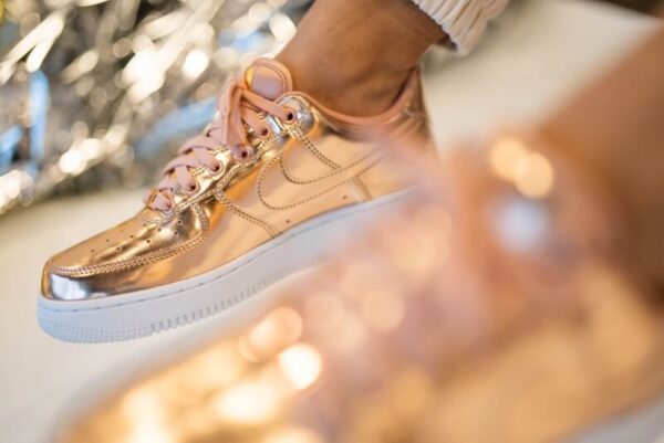 Giày Nike Wmns Air Force 1 SP 'Metallic Rose Gold' CQ6566-900 - Ảnh 5