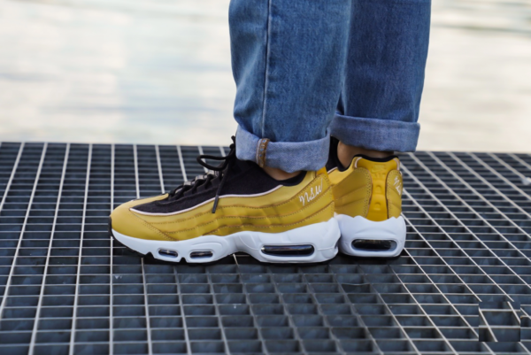 Giày Nike Air Max 95 LX Wheat Gold AA1103-701 - Ảnh 2