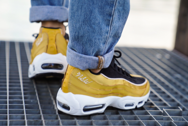Giày Nike Air Max 95 LX Wheat Gold AA1103-701 - Ảnh 3
