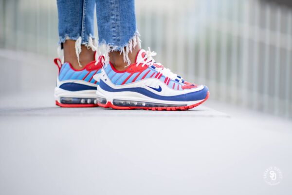 Giày Nike Wmns Air Max 98 '4th of July' AH6799-112 - Ảnh 4