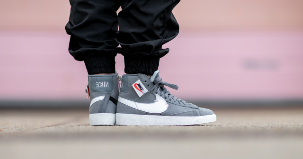Giày Nike Blazer Mid XX Rebel 'Cool Grey' BQ4022-004 - Ảnh 4