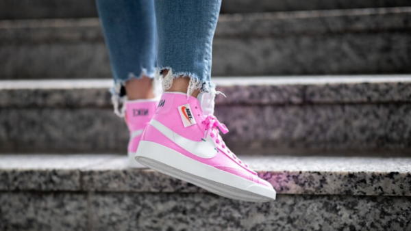 Giày Nike Wmns Blazer Rebel Mid 'Pink' BQ4022-602 - Ảnh 5