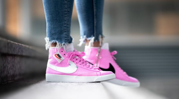 Giày Nike Wmns Blazer Rebel Mid 'Pink' BQ4022-602 - Ảnh 6