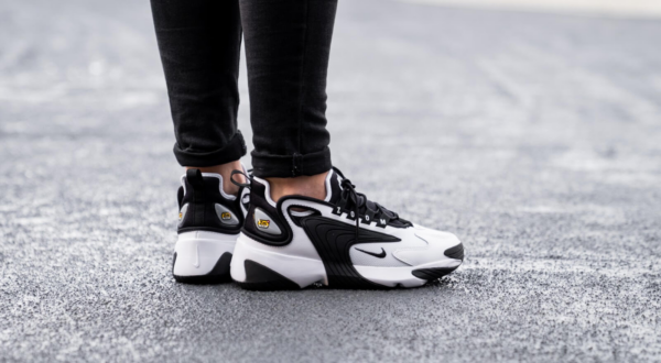 Giày Nike Zoom 2K White Black AO0354-100 - Ảnh 4
