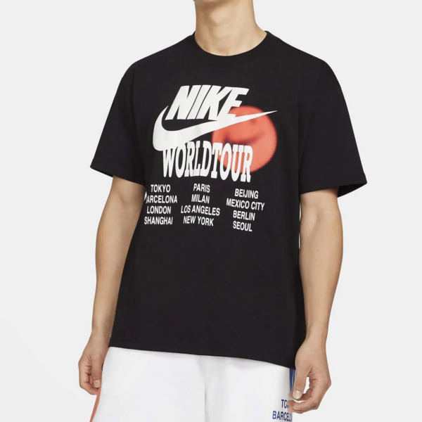 Áo Nike Tee World Tour 'Black' DA0938-010 - Ảnh 2