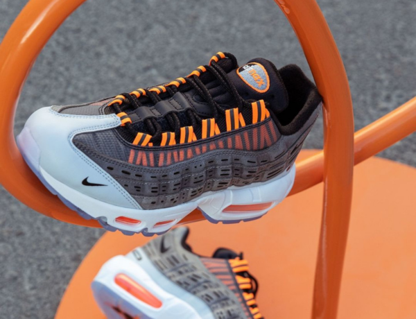 Giày Nike Kim Jones x Air Max 95 'Total Orange'  DD1871-001 - Ảnh 2