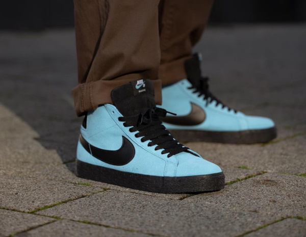 Giày Nike Zoom Blazer Mid SB 'Baltic Blue' 864349-400 - Ảnh 4