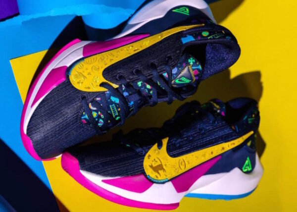Giày Nike Zoom Freak 2 PE GS 'Superstitious' CT4592-400 - Ảnh 3