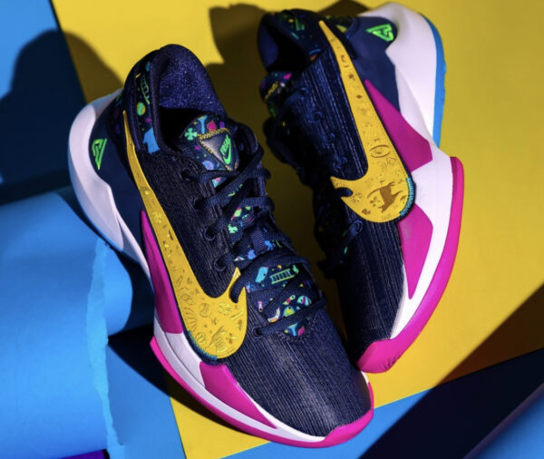Giày Nike Zoom Freak 2 PE GS 'Superstitious' CT4592-400 - Ảnh 4