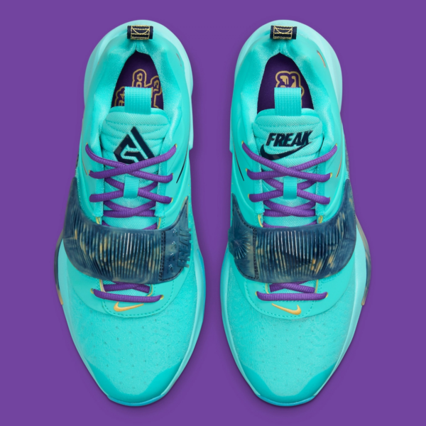 Giày Nike Zoom Freak 3 EP 'Aqua' DA0695-400 - Ảnh 5