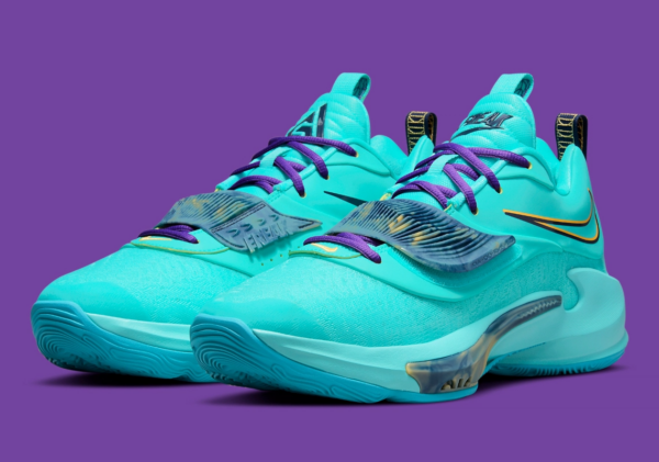 Giày Nike Zoom Freak 3 EP 'Aqua' DA0695-400 - Ảnh 6