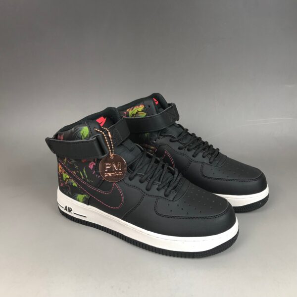 Giày Nike Air Force 1 '07 High 'Black Floral' CI2304-001 - Ảnh 5