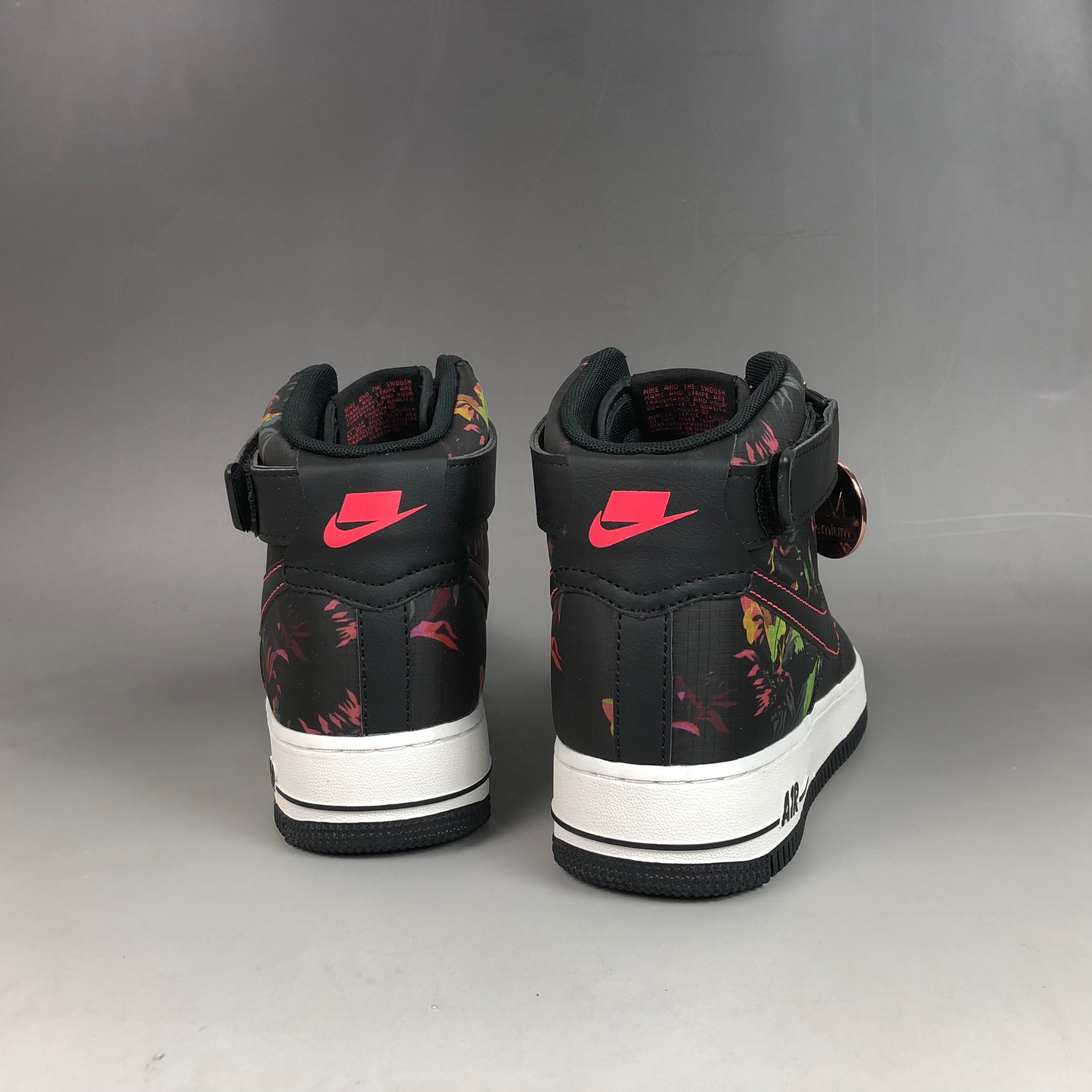 Giày Nike Air Force 1 '07 High 'Black Floral' CI2304-001 - Ảnh 2