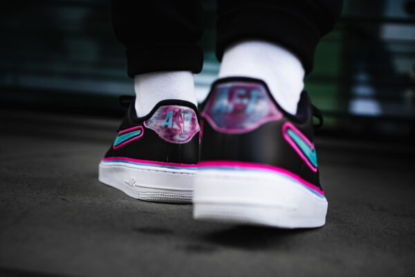 Giày Nike Air Force 1 '07 LV8 Sport NBA 'South Beach' AR0734-001 - Ảnh 3