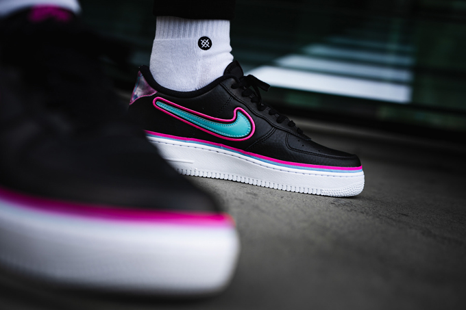 Giày Nike Air Force 1 '07 LV8 Sport NBA 'South Beach' AR0734-001 - Ảnh 4