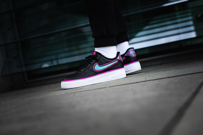 Giày Nike Air Force 1 '07 LV8 Sport NBA 'South Beach' AR0734-001 - Ảnh 2