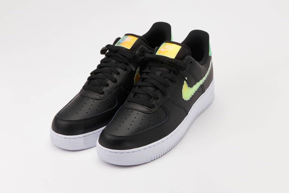 Giày Nike Air Force 1 LV8 GS 'Digital Swoosh Black' CW1577-002 - Ảnh 10