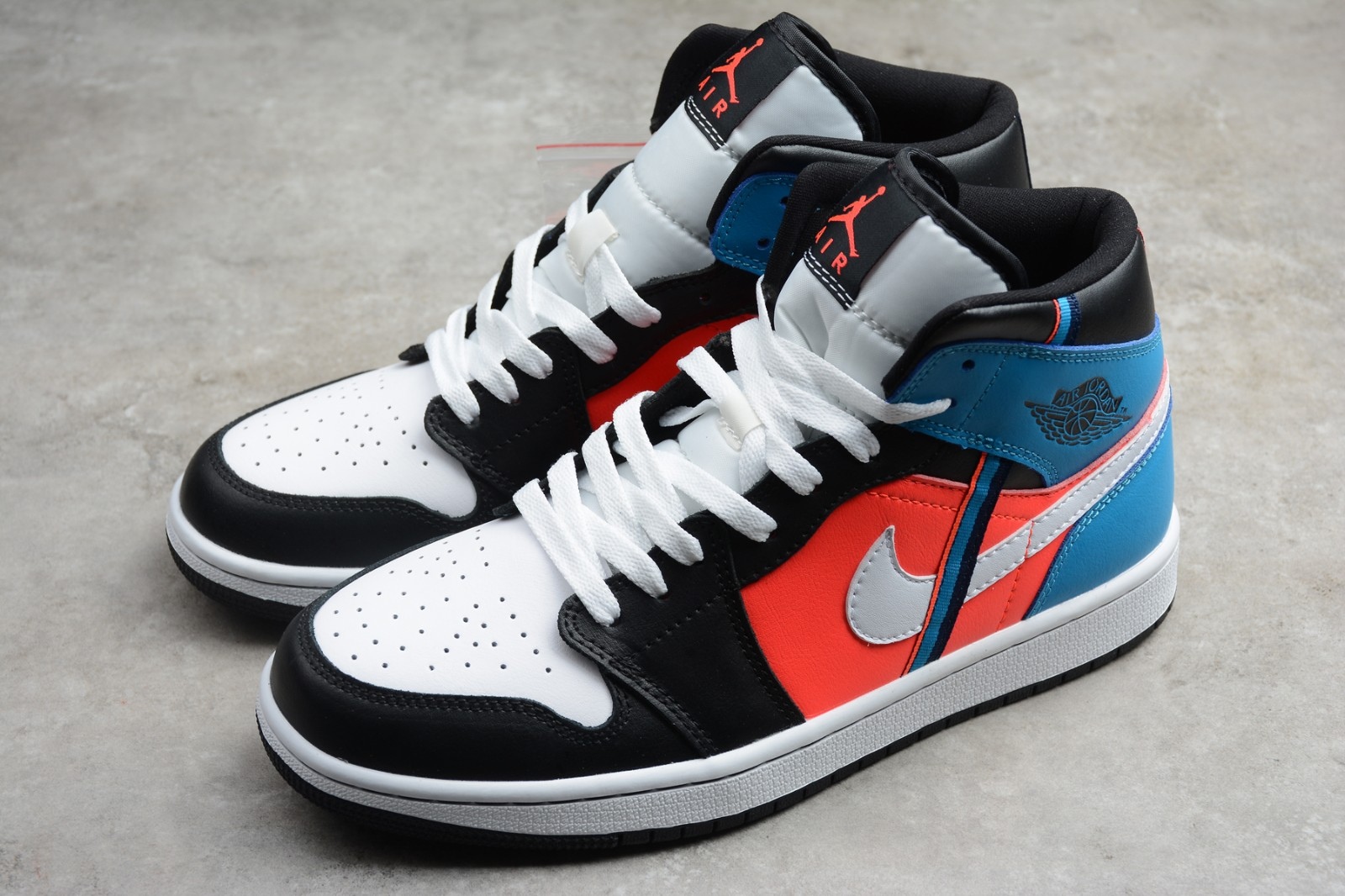 Giày Nike Air Jordan 1 Mid GS 'Game Time' CV4891-001 - Ảnh 5