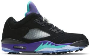 Giày Golf Nike Air Jordan 5 Low Golf 'Black Grape' CU4523-001